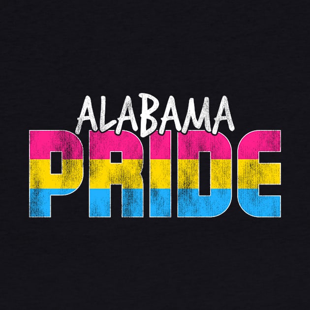 Alabama Pride Pansexual Flag by wheedesign